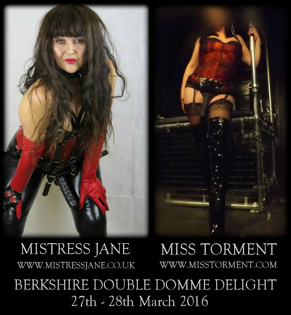 Miss Torment & Mistress Jane Double Domme